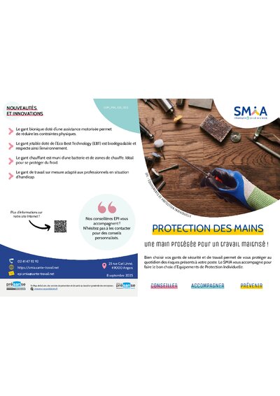 EPI - Protection des mains - SMIA