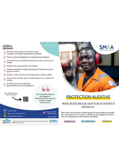 EPI - Protection auditive - SMIA