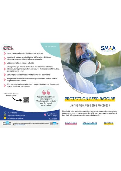 EPI - Protection respiratoire - SMIA
