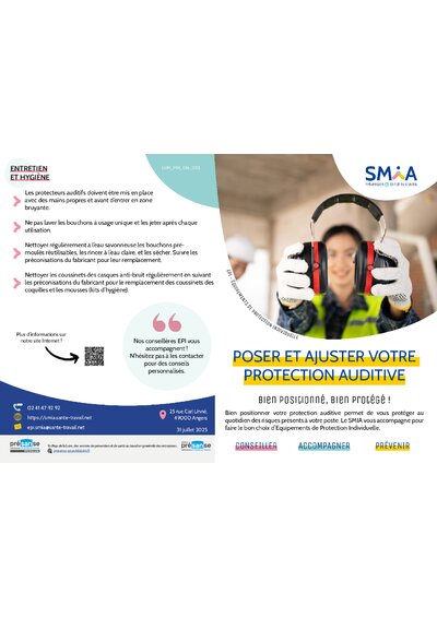 EPI - Poser et ajuster le matériel auditif - SMIA