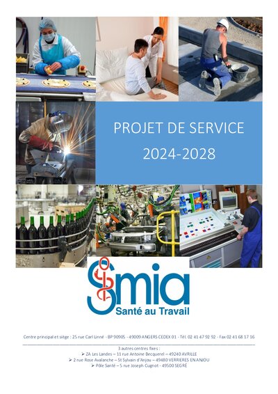 Projet de service 2024-2028