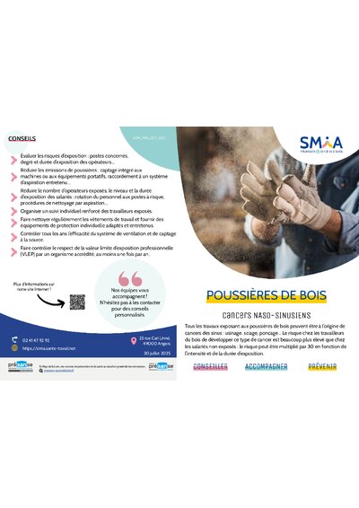 Chimique - Poussières de bois - SMIA