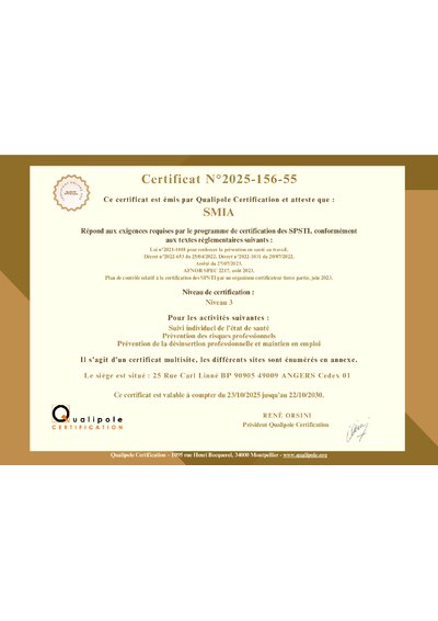 2025 - Certificat SPEC 2217 - SMIA