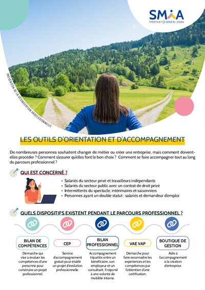Les outils d'orientation et d'accompagnement - SMIA