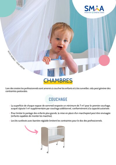 Petite enfance - Crèche chambres - SMIA