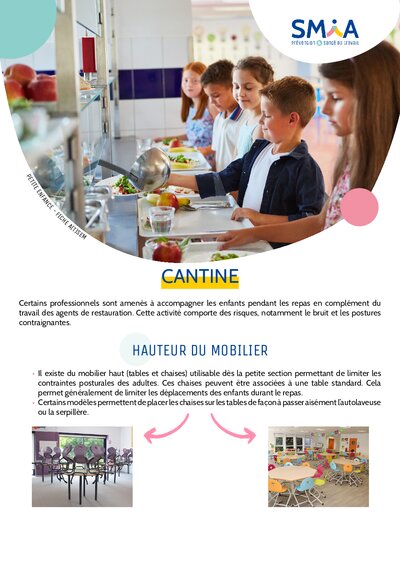 Petite enfance - ATSEM cantine - SMIA