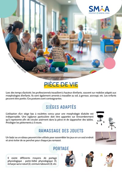Petite enfance - Crèche pièce de vie - SMIA